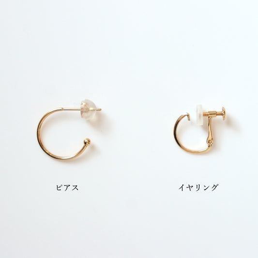 Yuragi Hoop Earrings/2Types