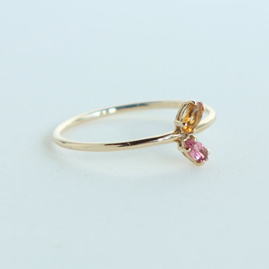 HA Ring UD/Pink Tourmaline, Ctrine