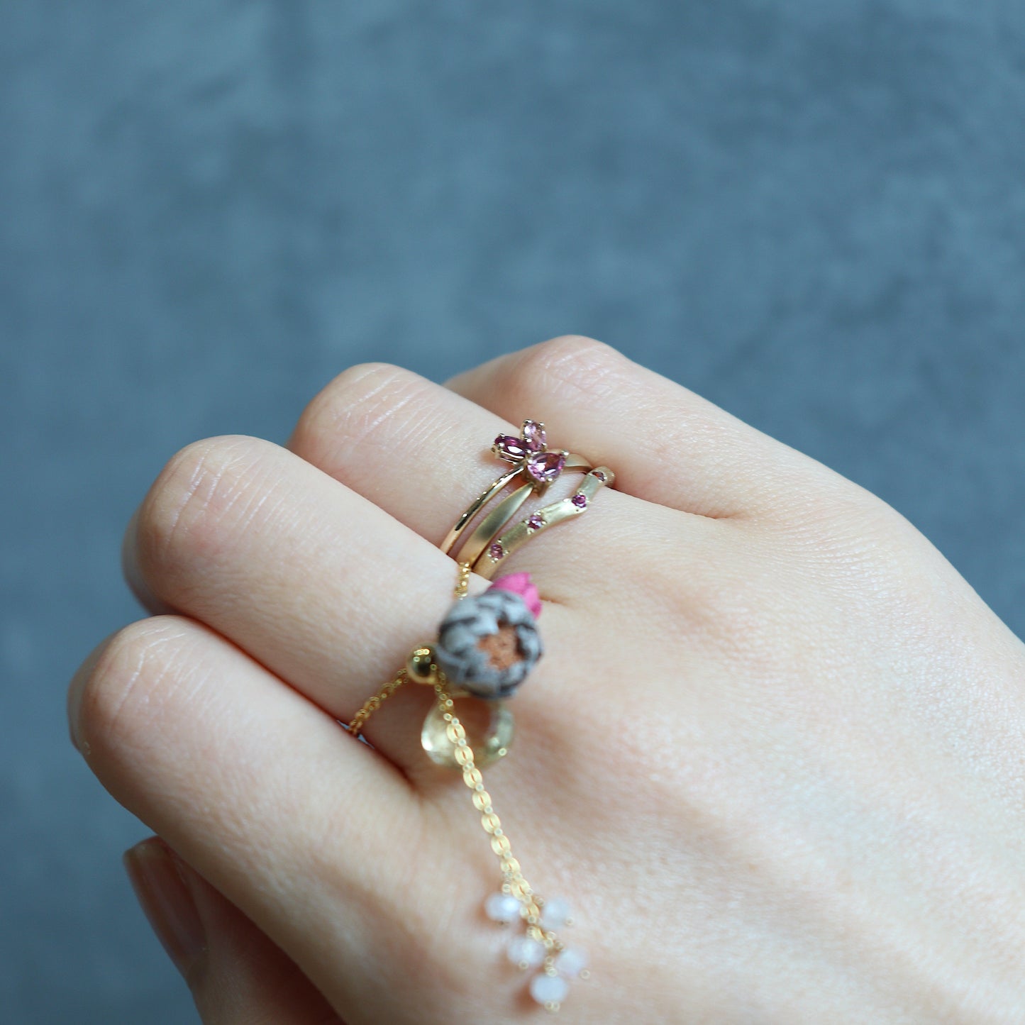 V Ring / Red