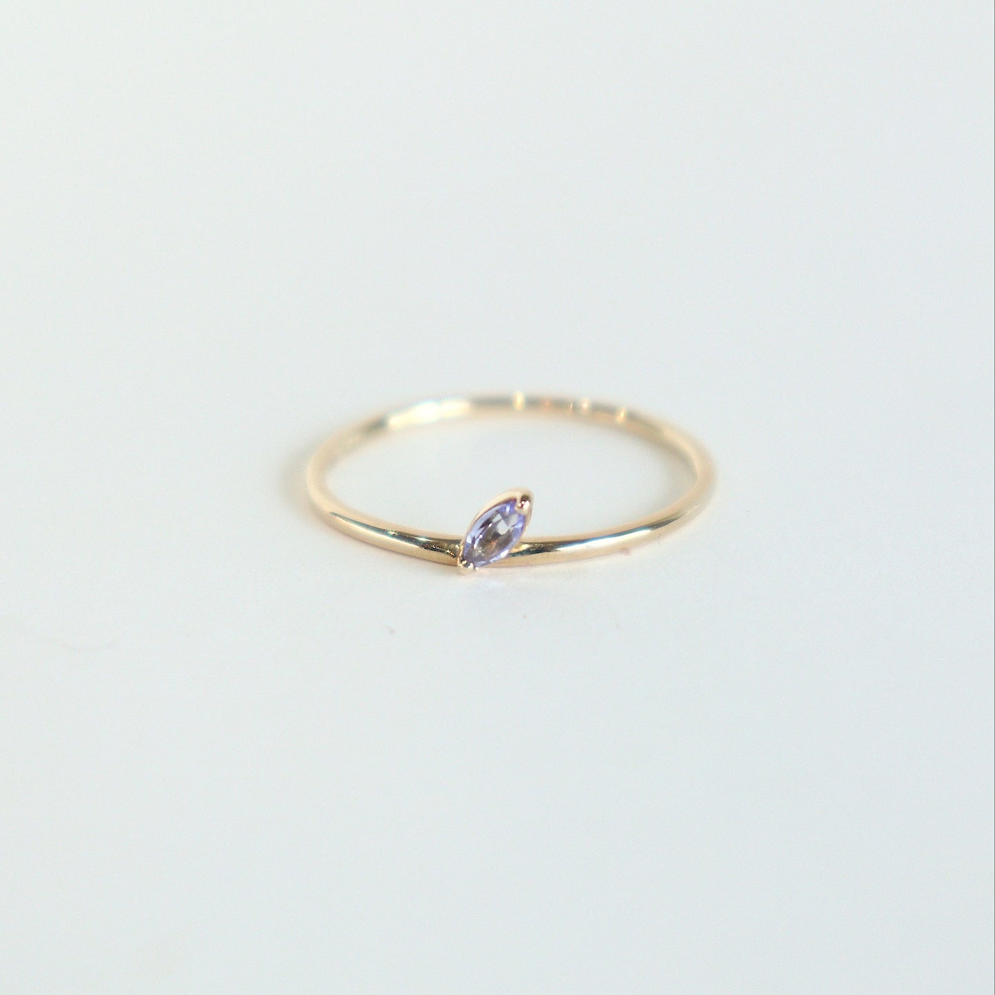 HA Ring ヒトツブナナメ n/Tanzanite