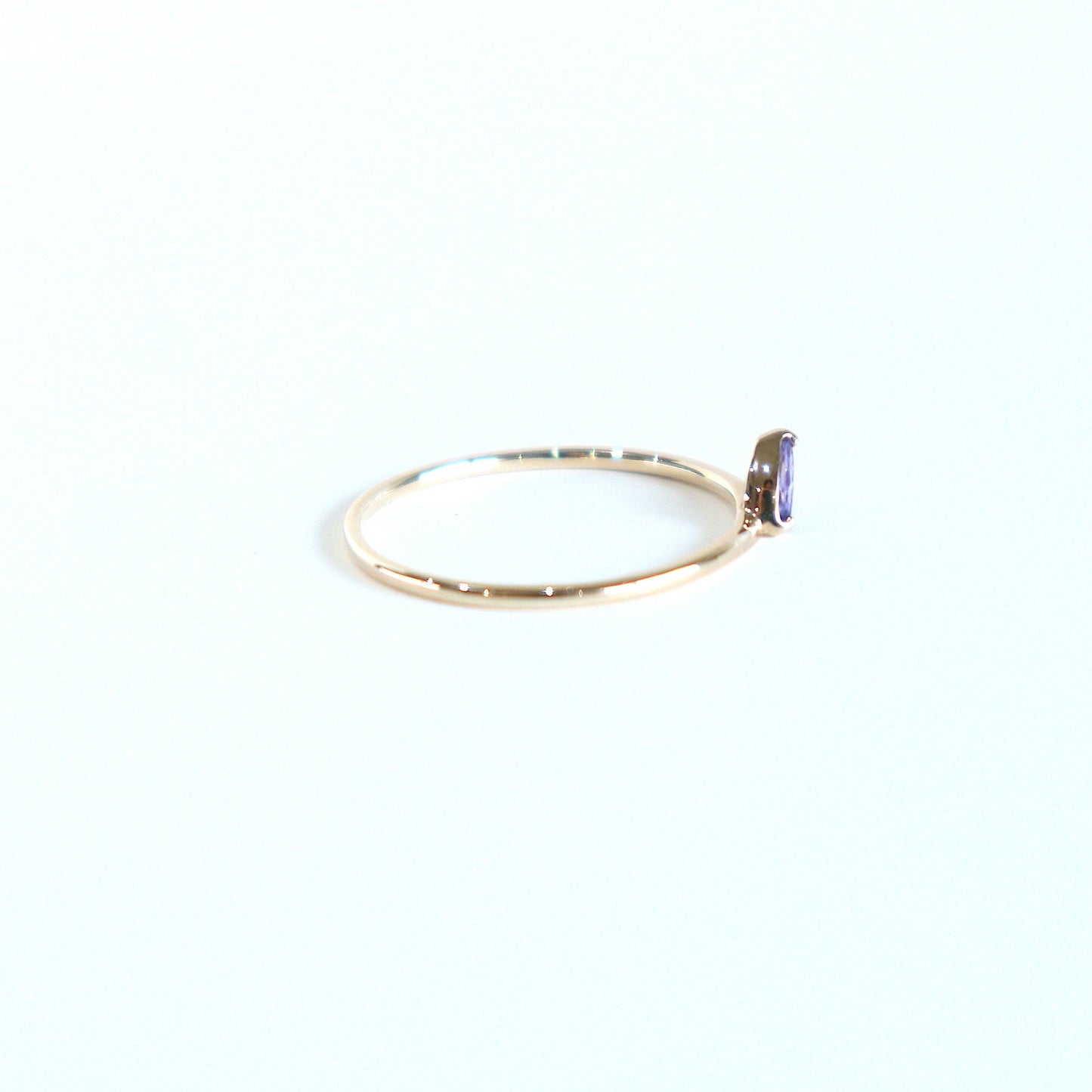 HA Ring ヒトツブナナメ n/Tanzanite