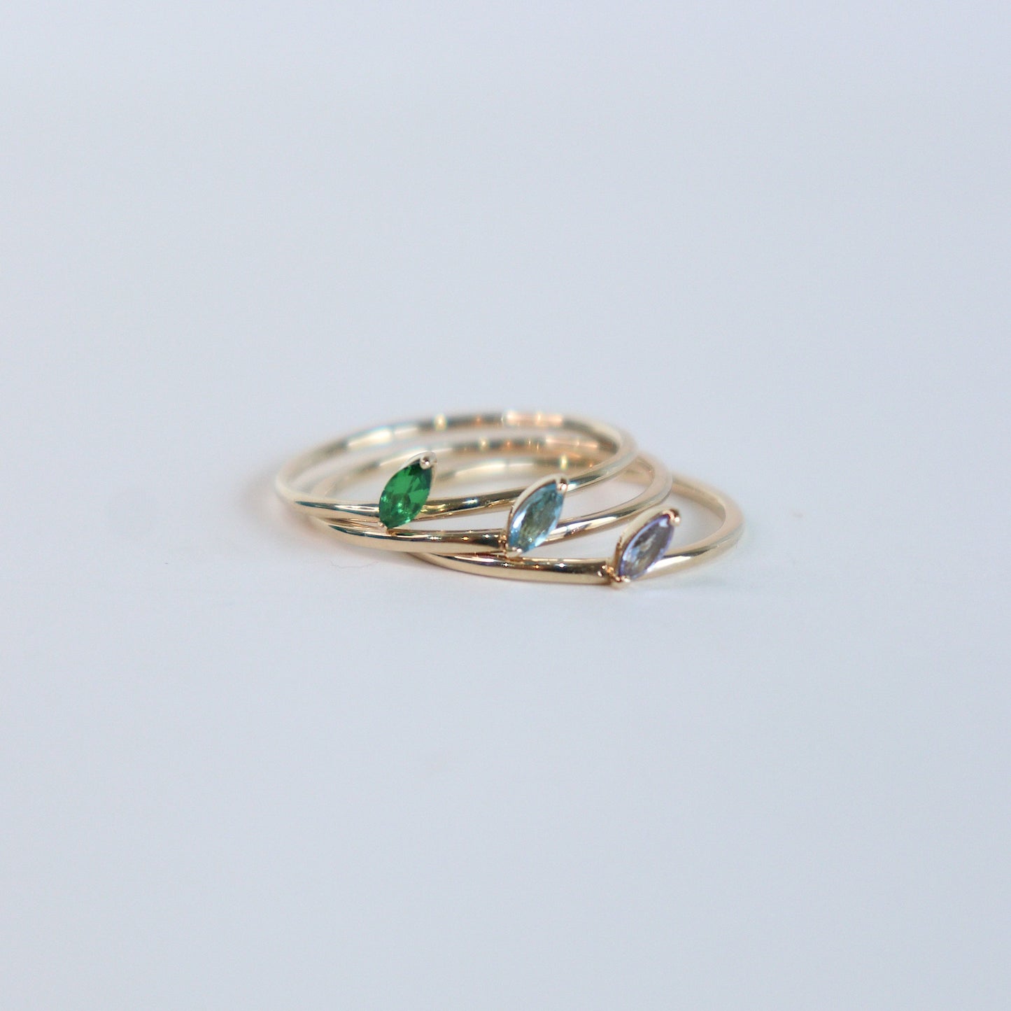 HA Ring ヒトツブナナメ n/Tanzanite