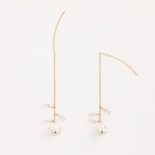 Tsubomi Drop ピアス/イヤリング/2Colors