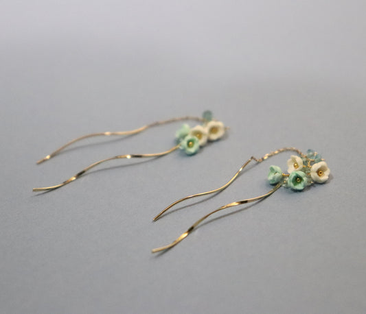 Nano Aqua Earrings
