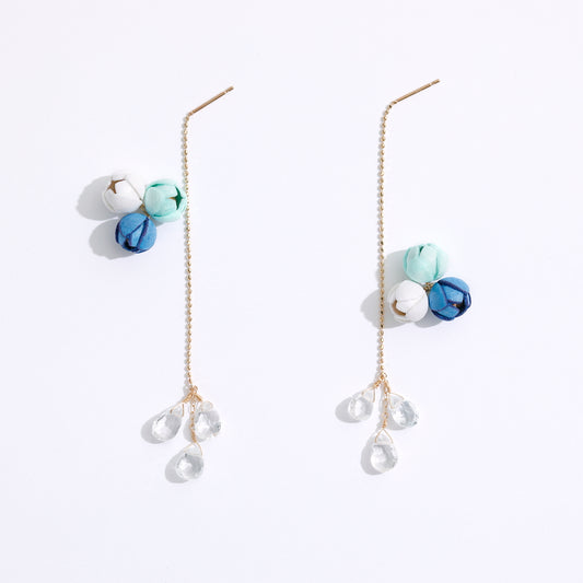 Marine Chain Pierced Earrings