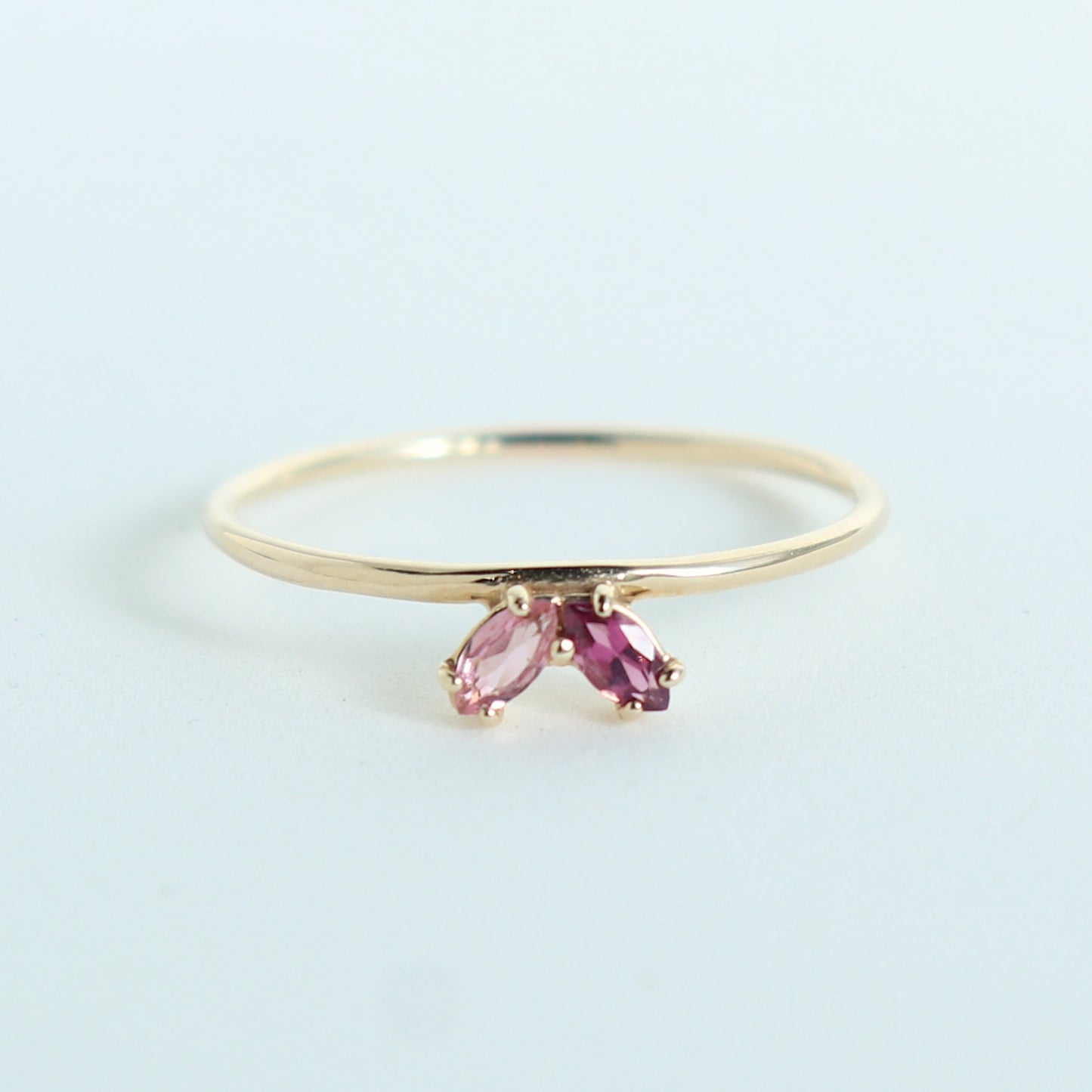 Rhodolite Amethyst And Pink Tourmaline Ring HA Ring LR/Pink