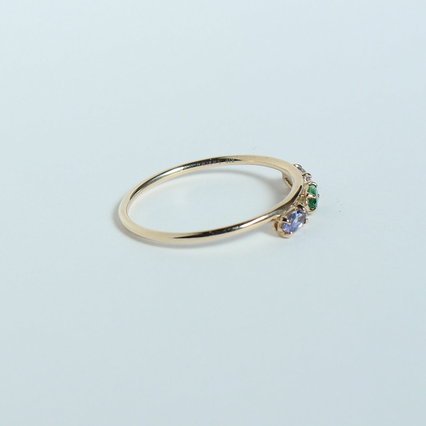 HA Ring Suntubu/Green Garnet, Tanzanite