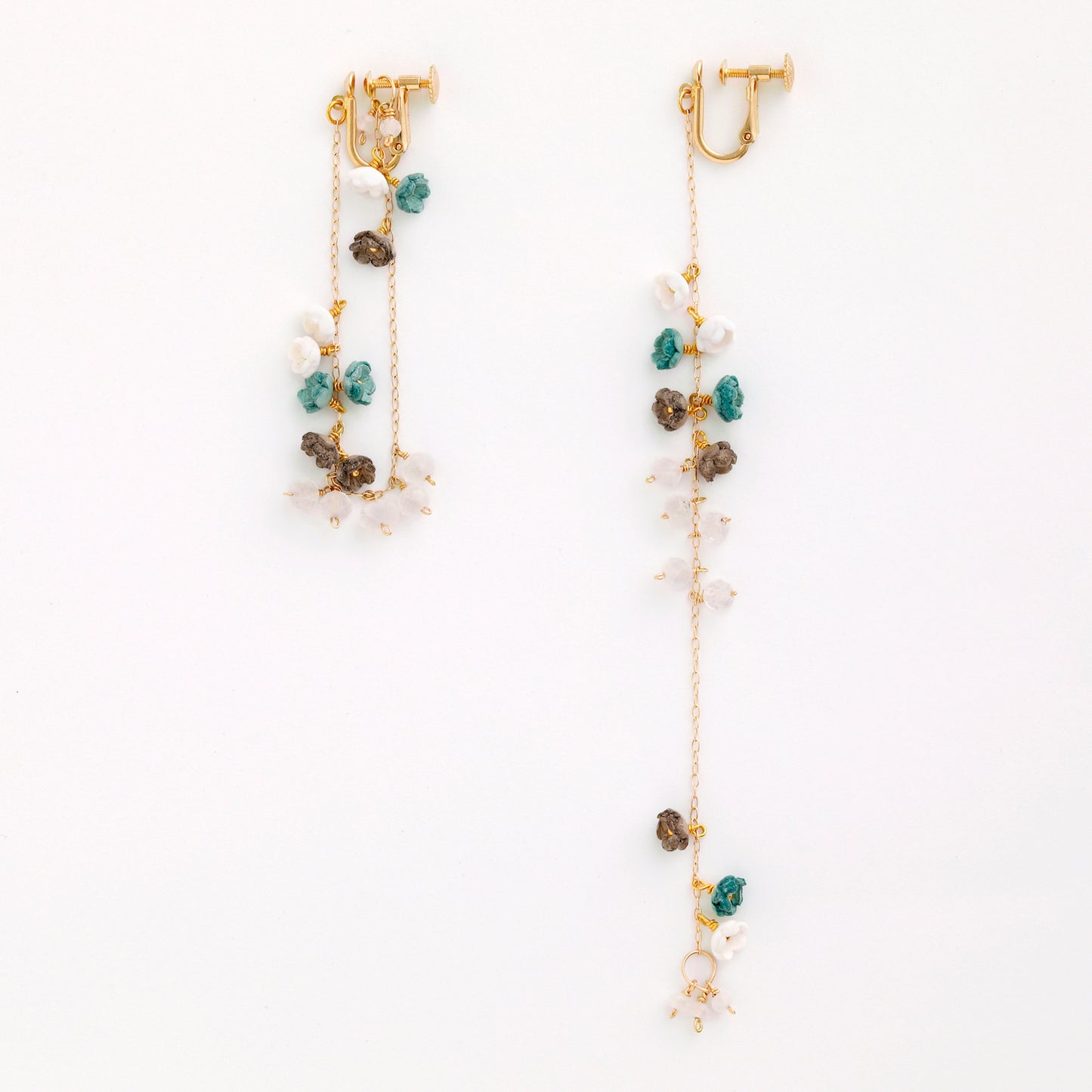 Nano Roop long earrings