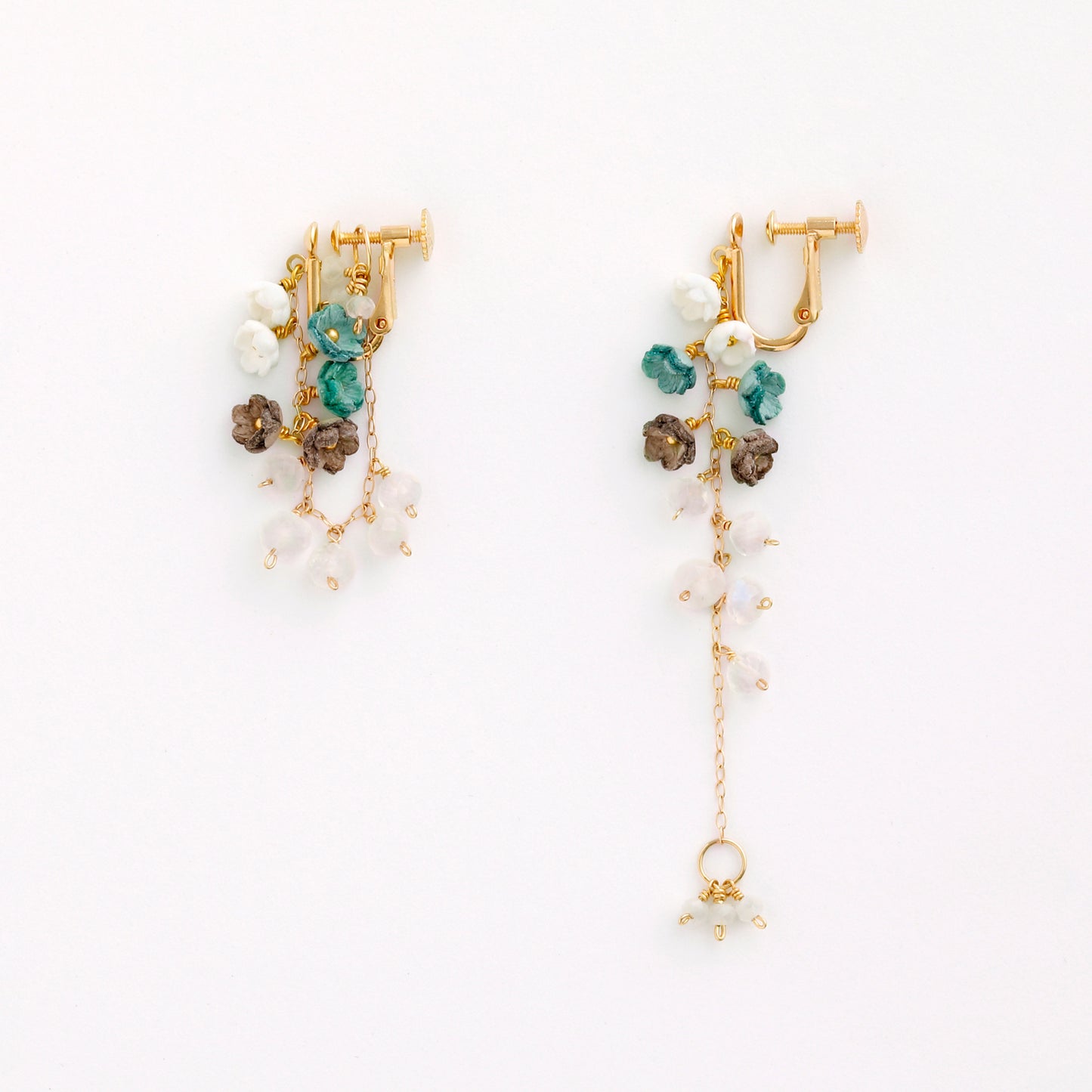 Nano Roop short earrings