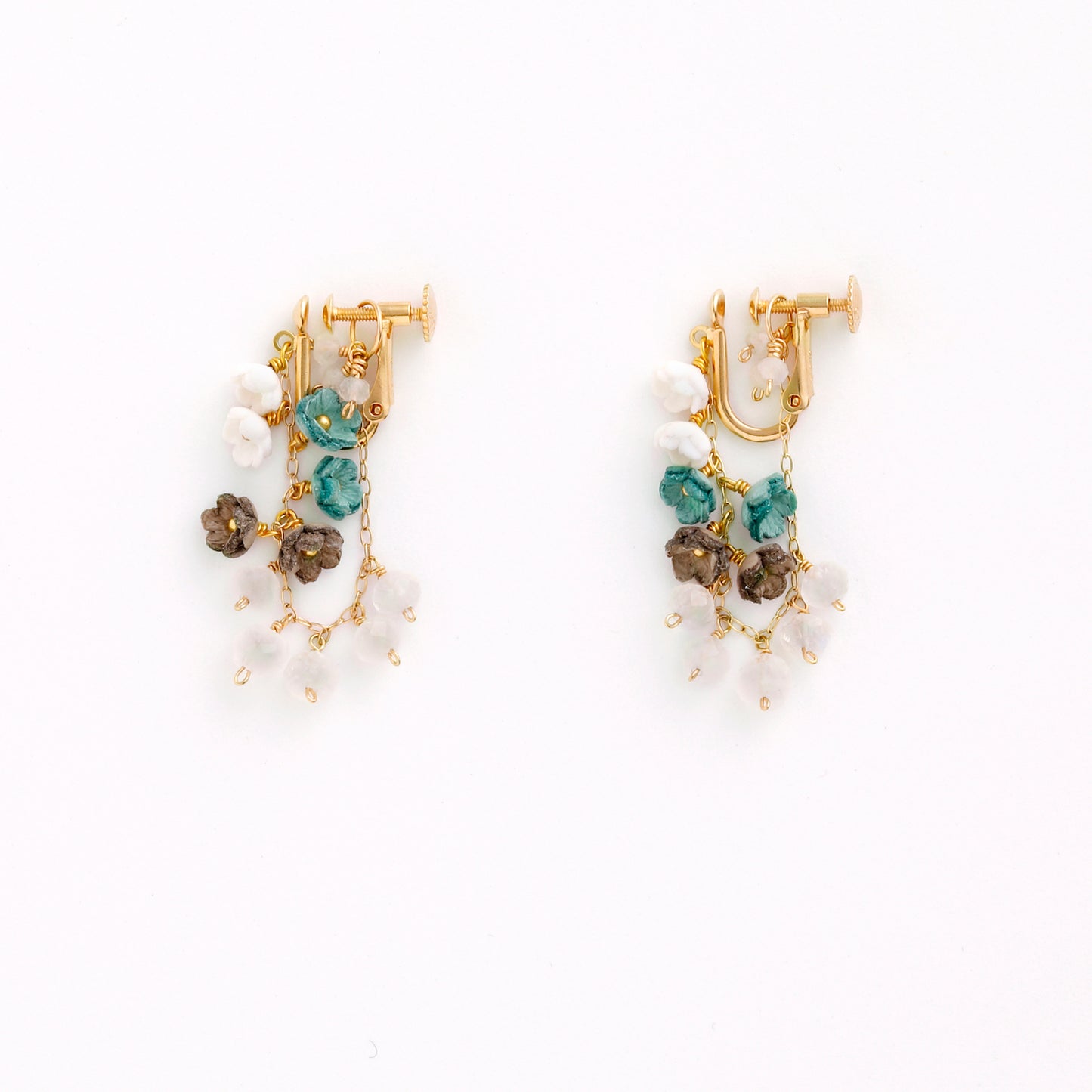 Nano Roop short earrings