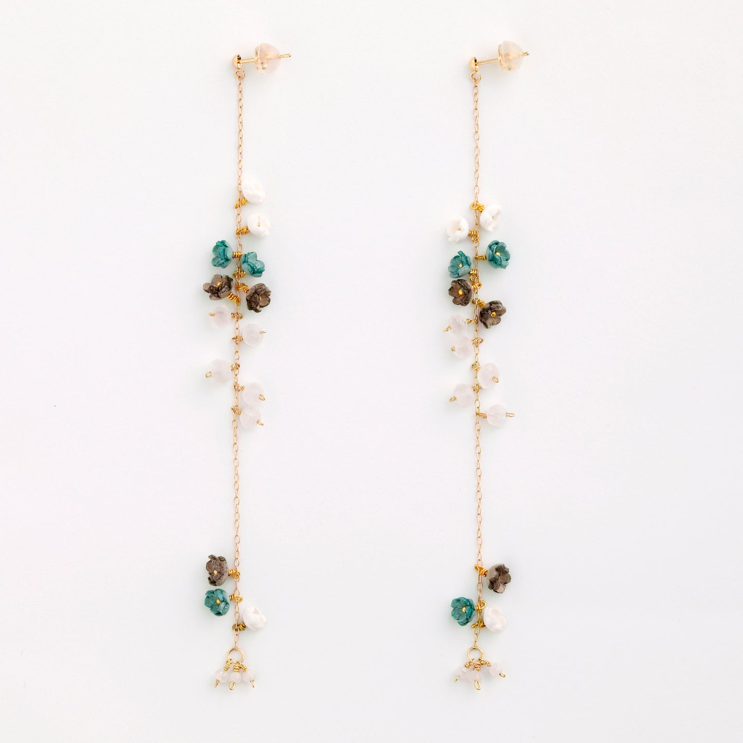 Nano Roop long earrings