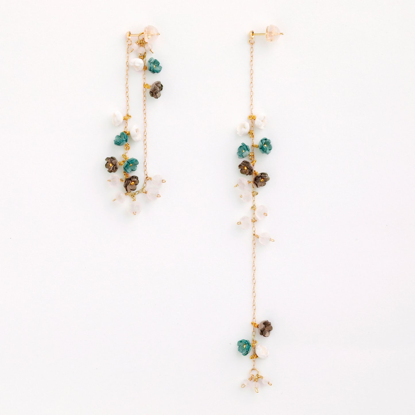 Nano Roop long earrings