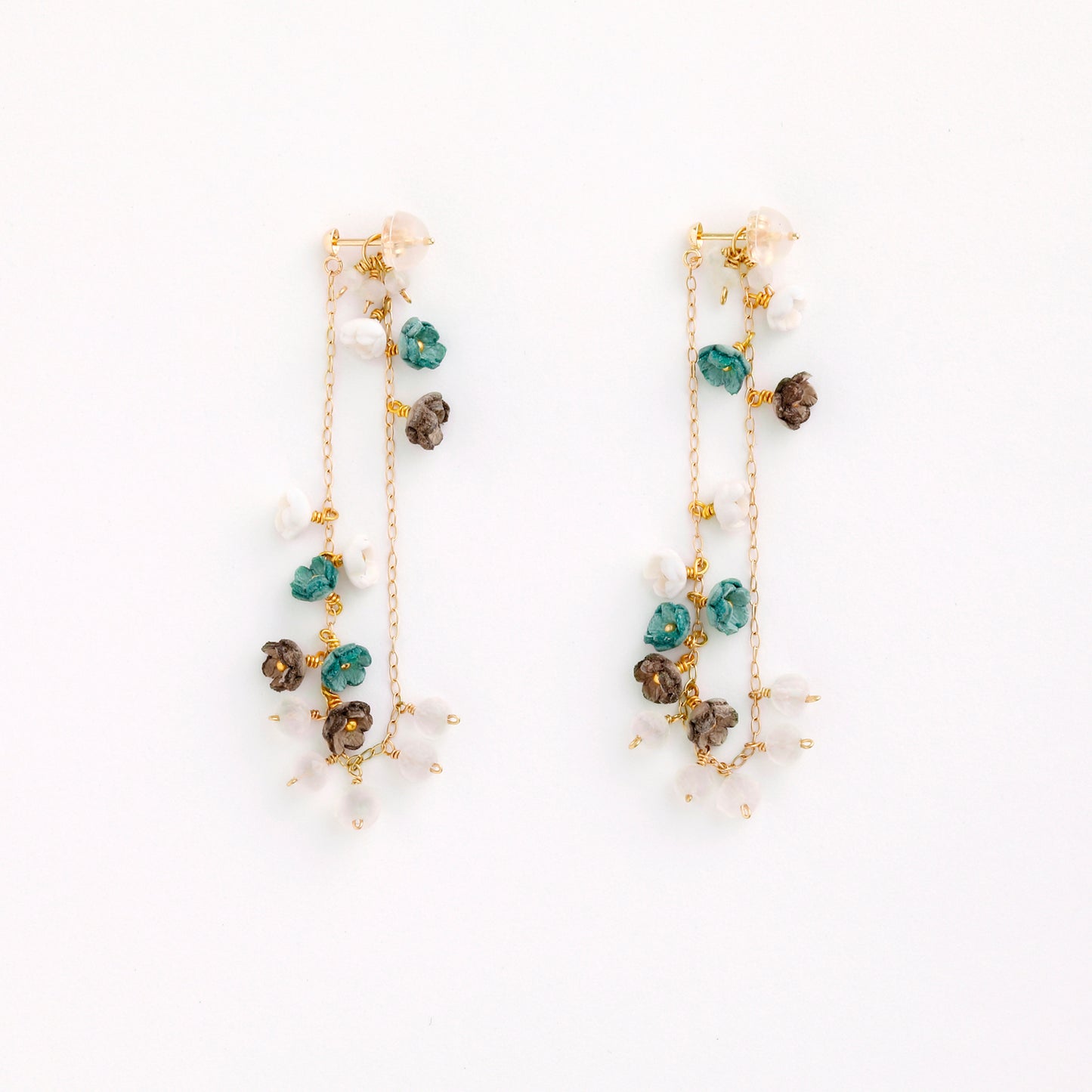 Nano Roop long earrings