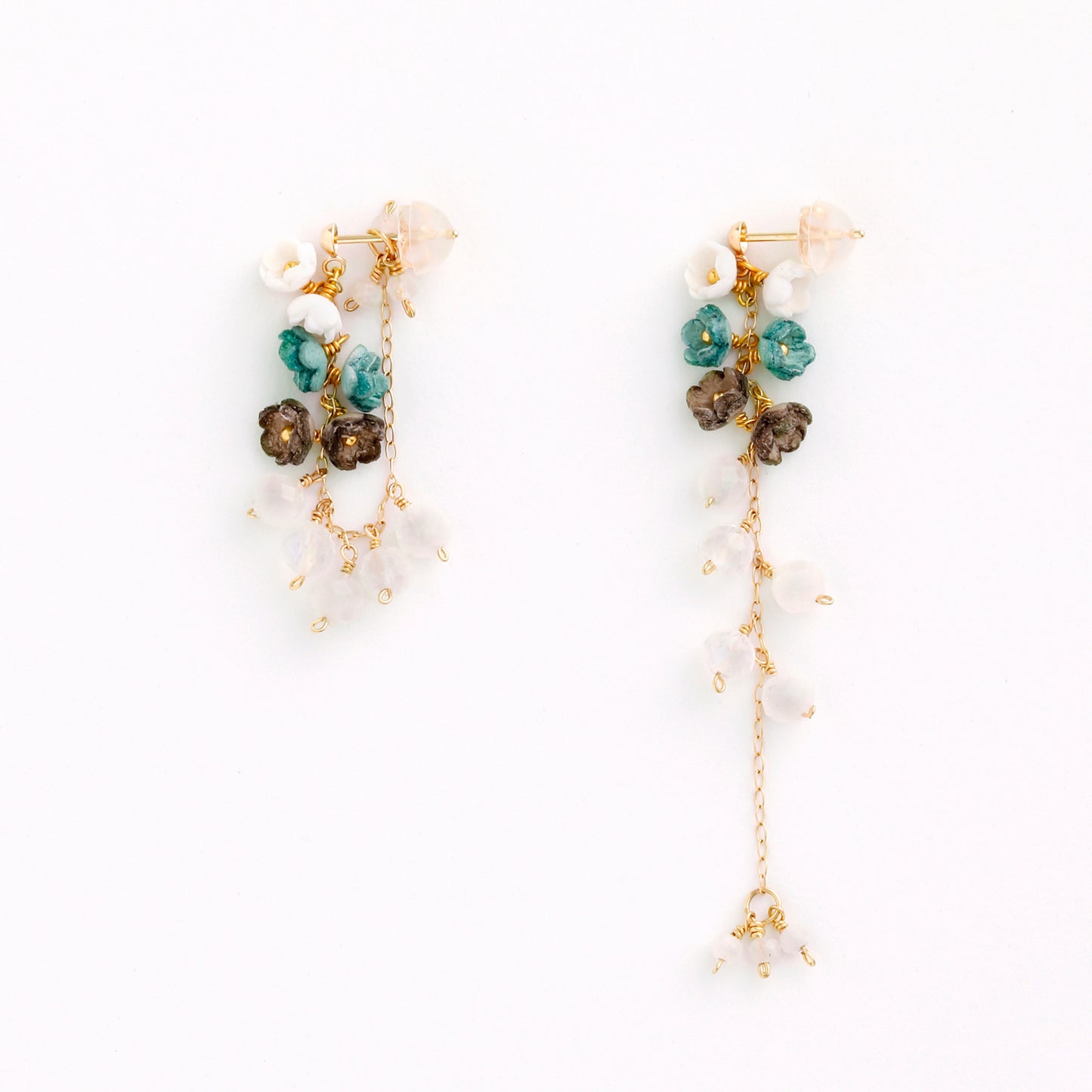 Nano Roop short earrings