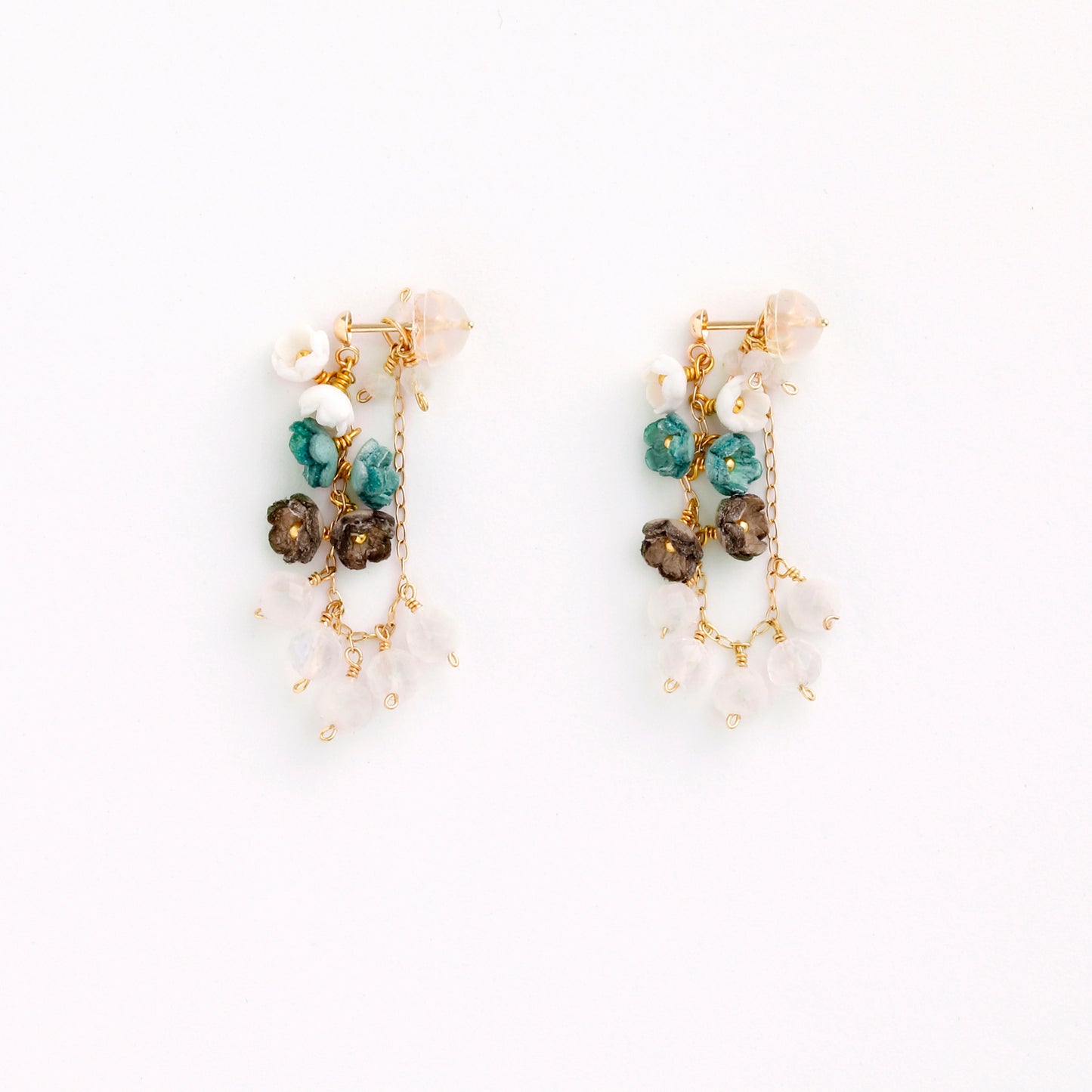 Nano Roop short earrings