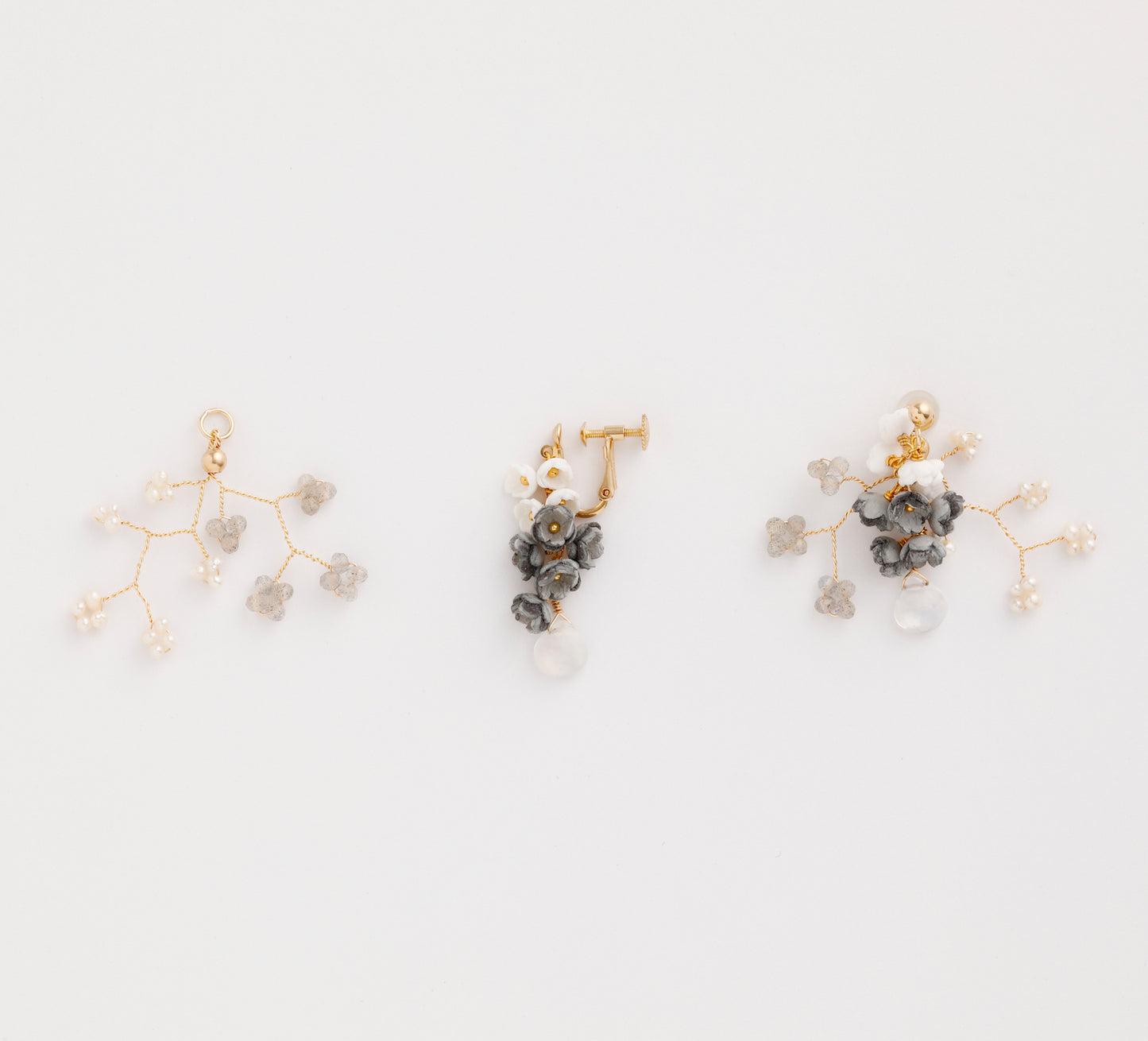 Toki short earrings