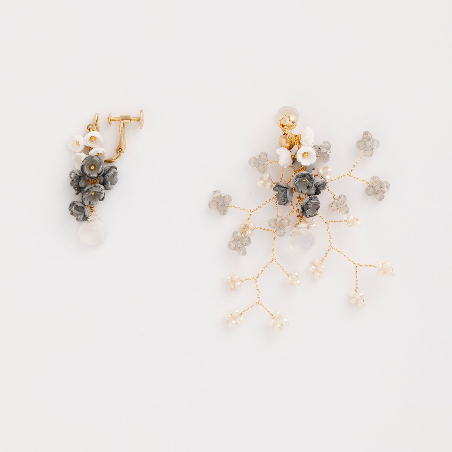 Toki short earrings