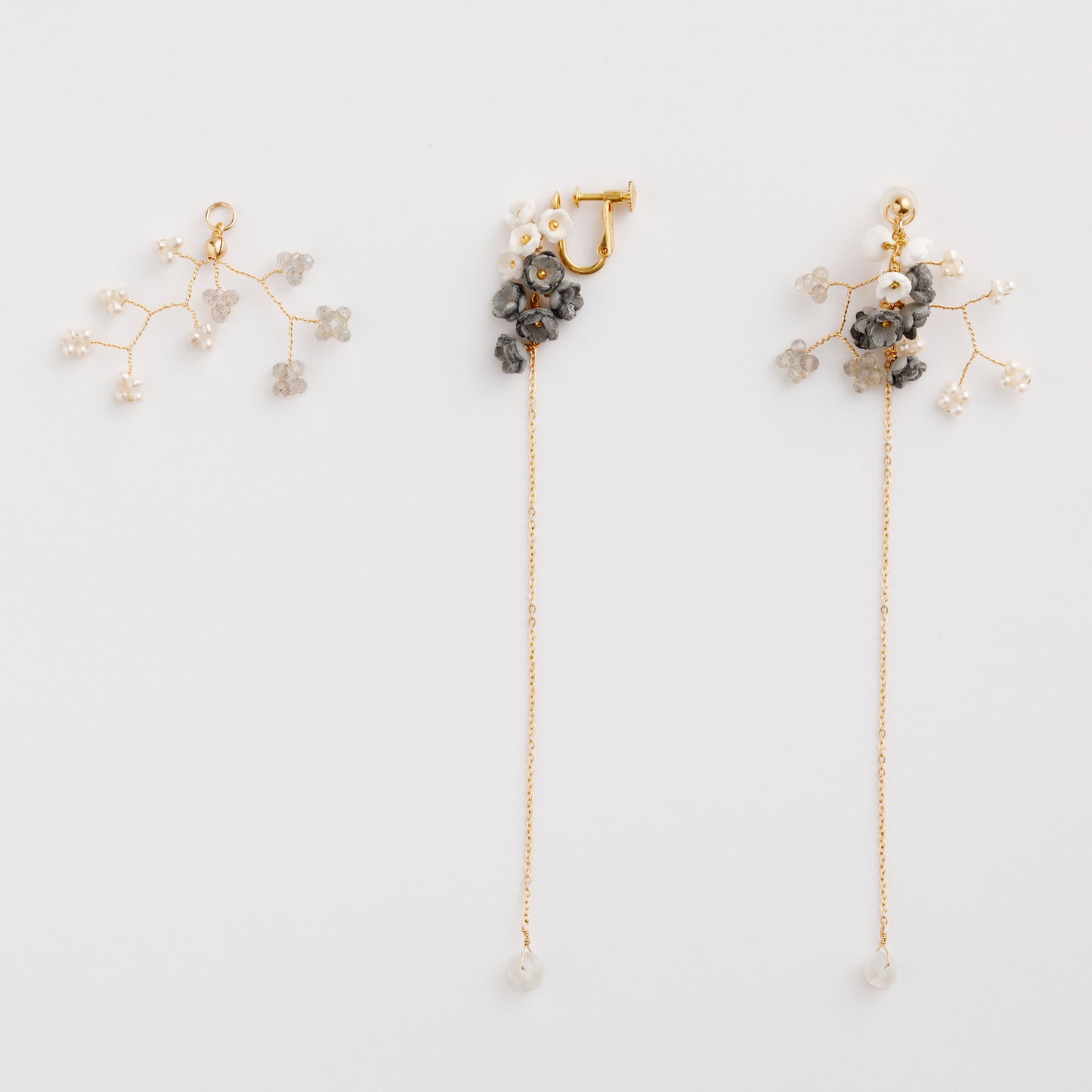 Toki long earrings