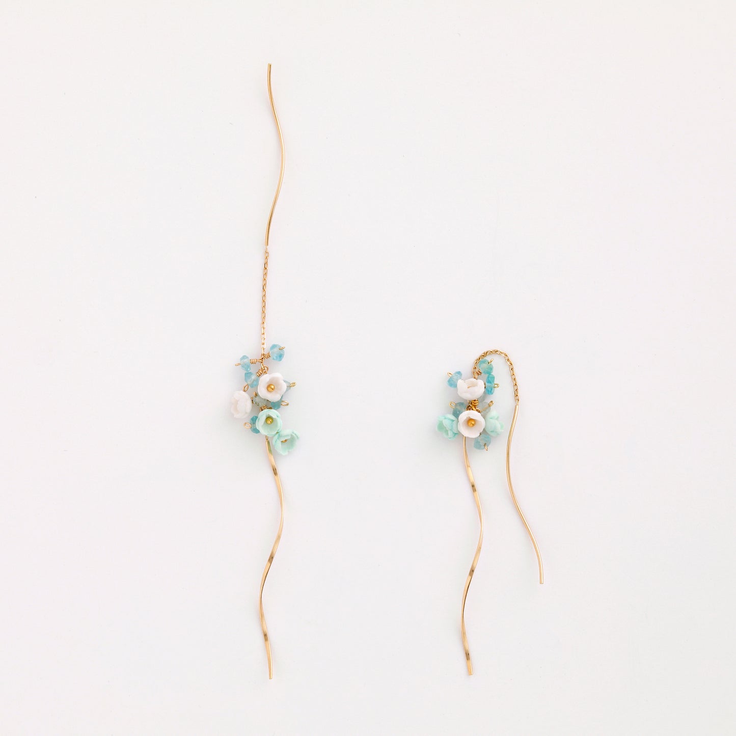 Nano Aqua Earrings