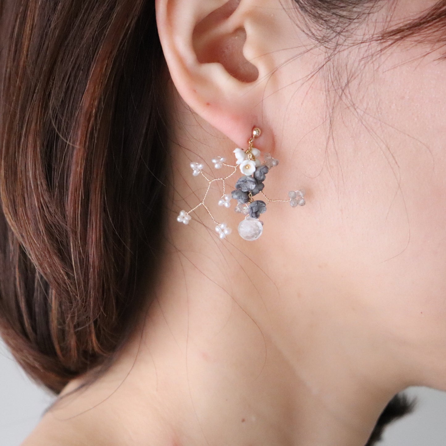 Toki short earrings