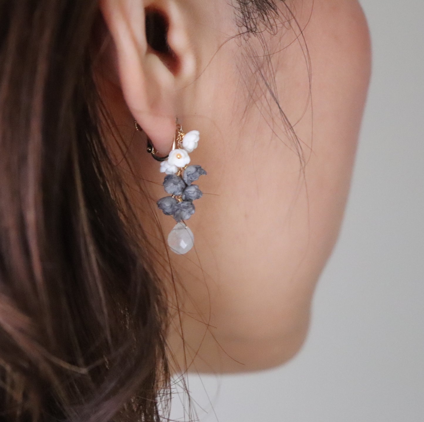 Toki short earrings