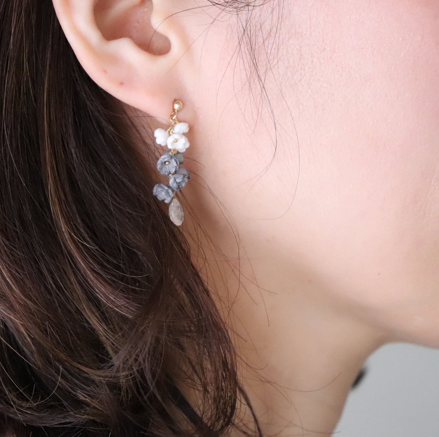 Toki short earrings