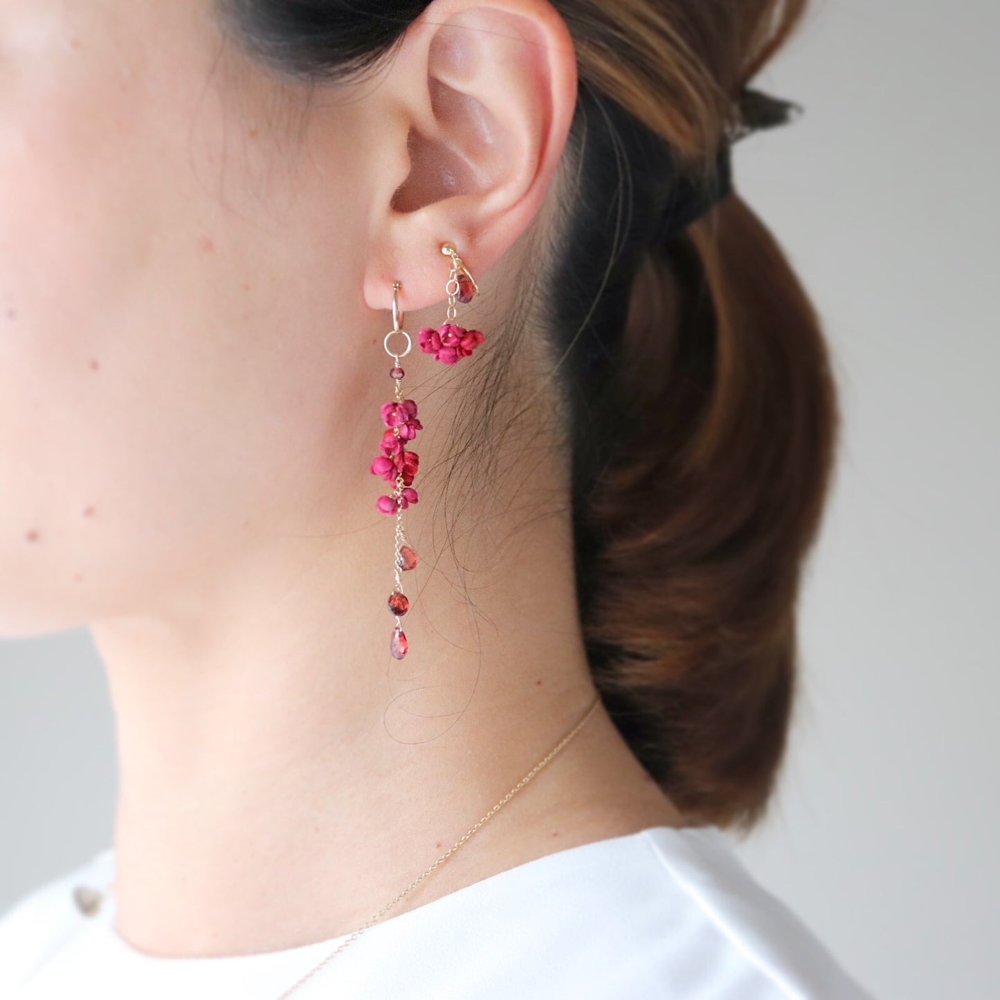 AKANE Drop earrings/earrings short