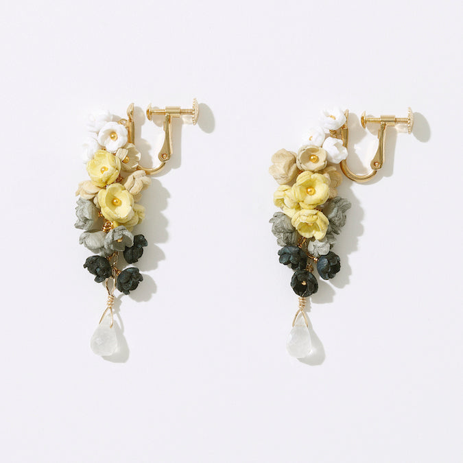 YUI Clip-on earrings/2Colors