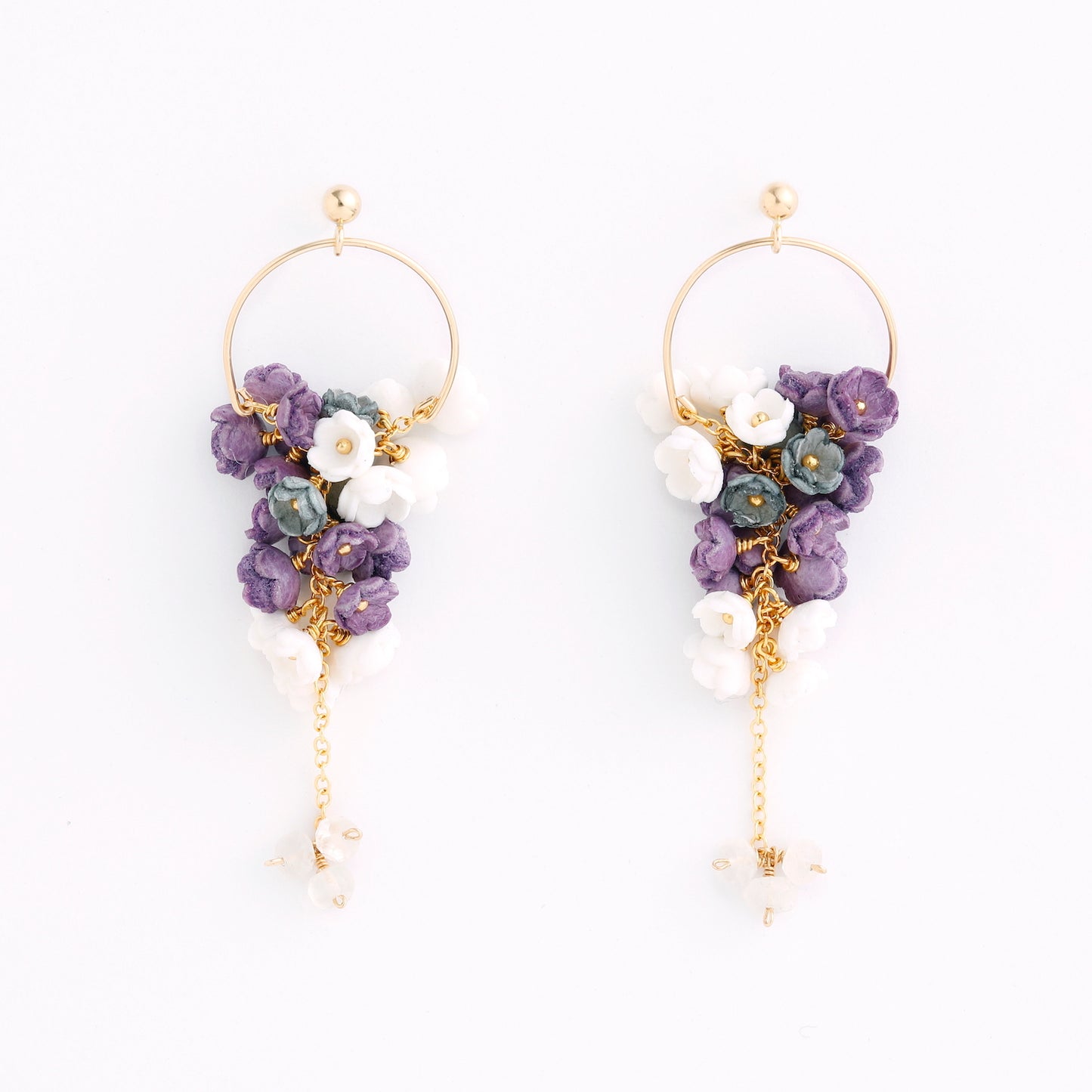 Mimosa small earrings/2 colors