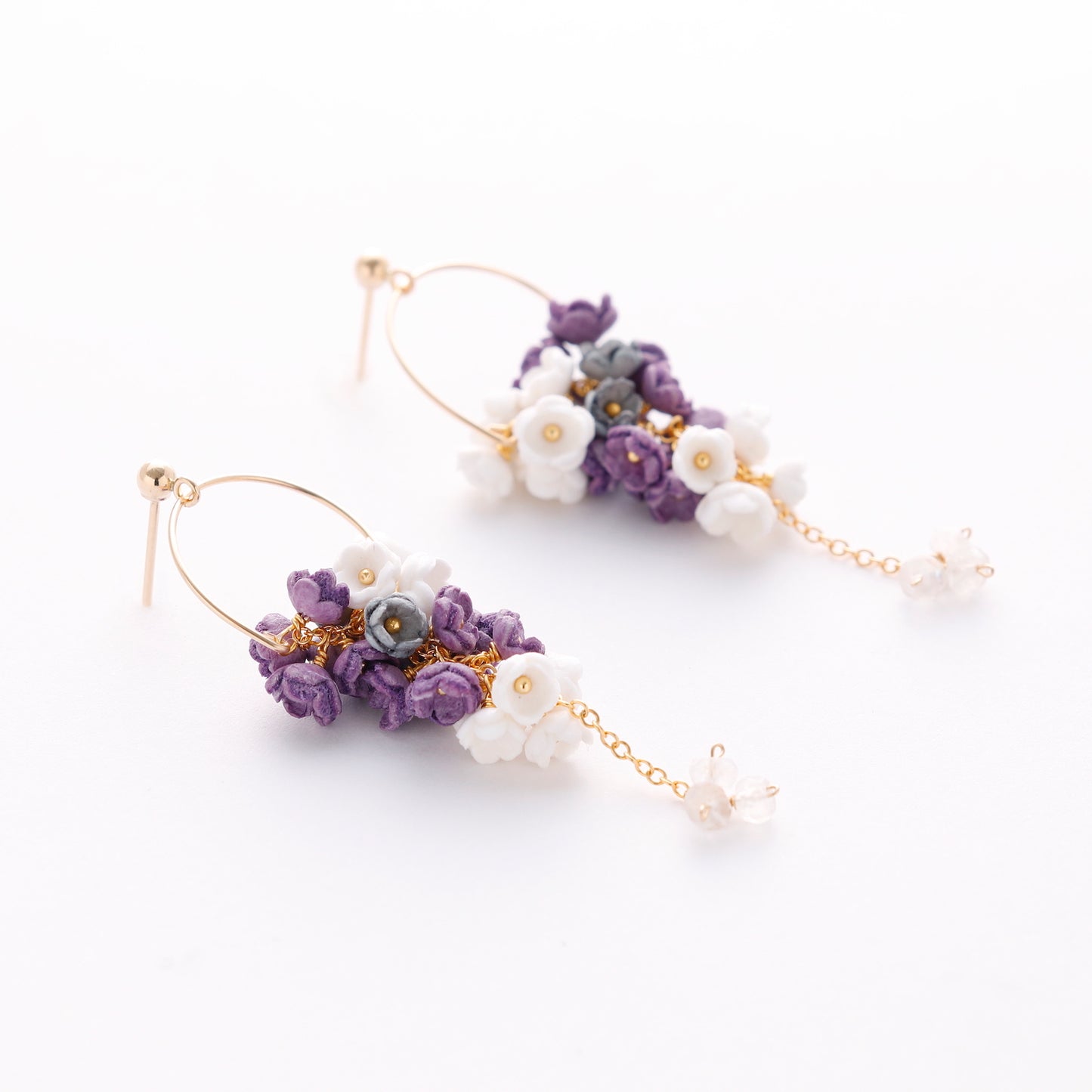 Mimosa small earrings/2 colors