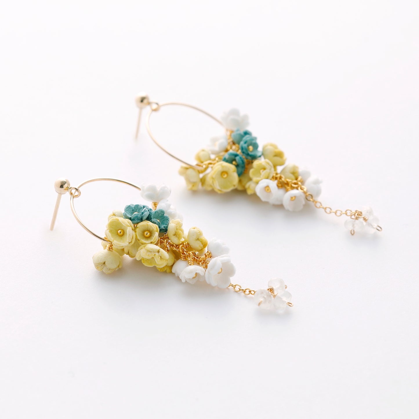 Mimosa small earrings/2 colors