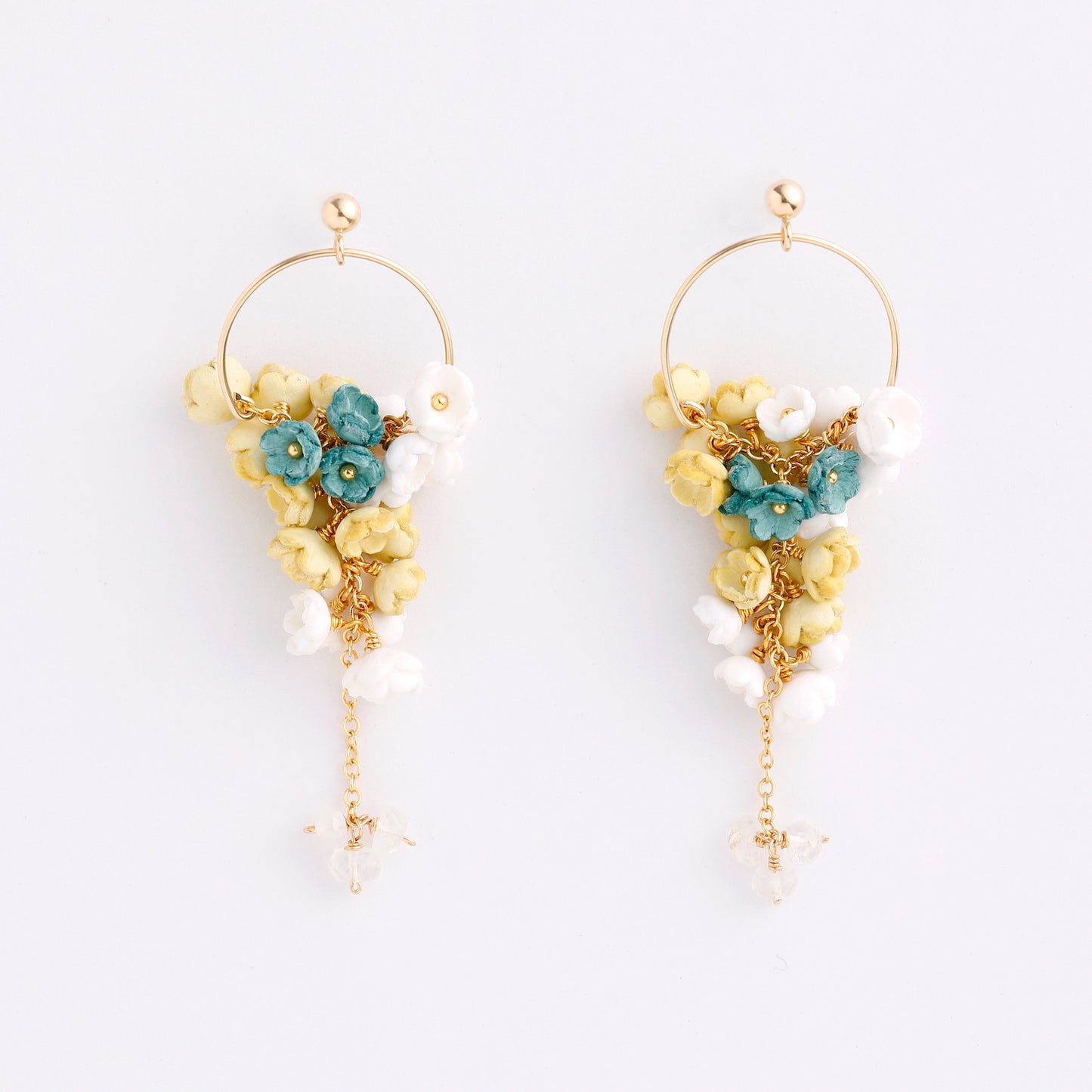 Mimosa small earrings/2 colors