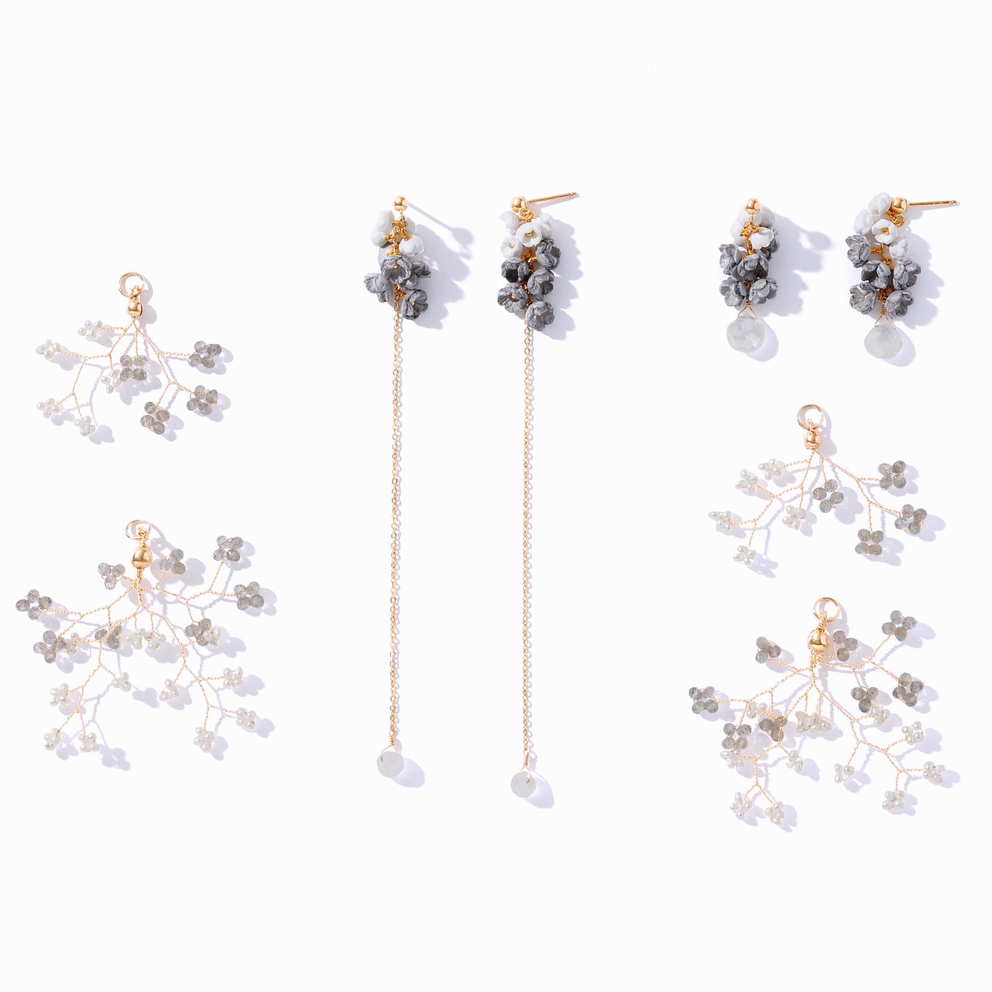 Toki short earrings