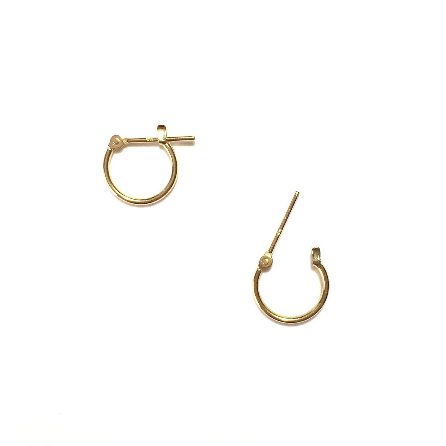 Hoop Pierced Earrings/2 Types