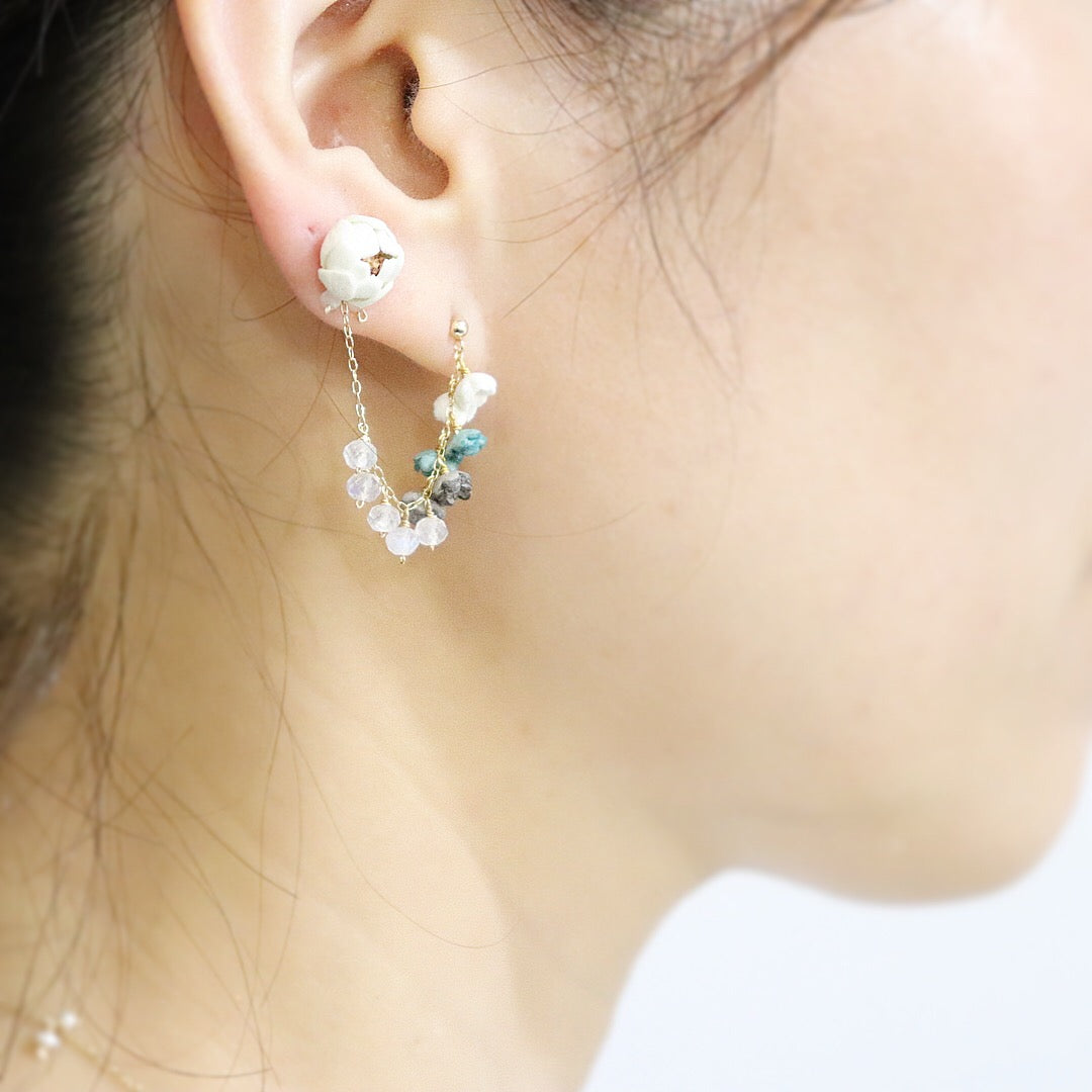 Nano Roop short earrings