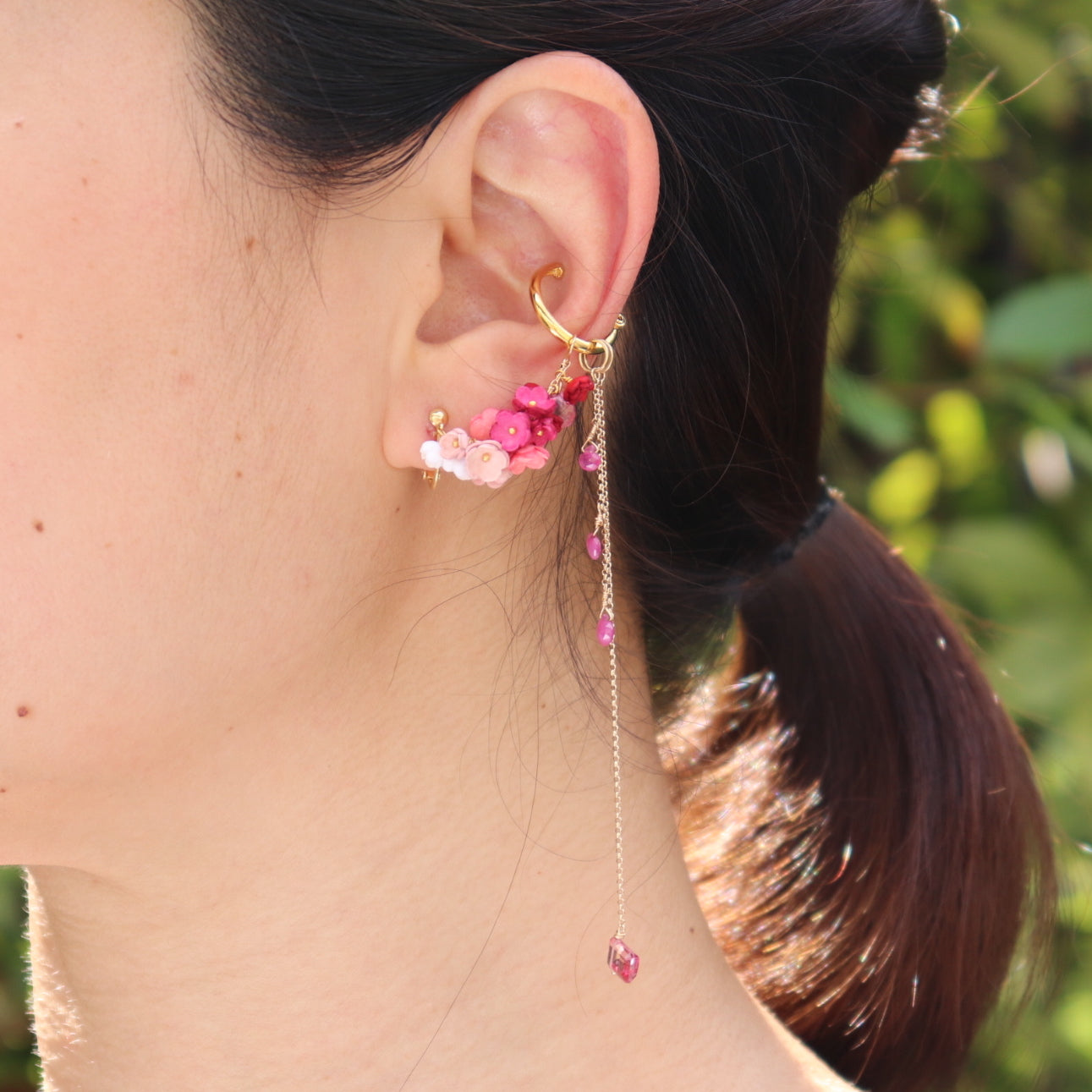 YUI Clip-on earrings/2Colors