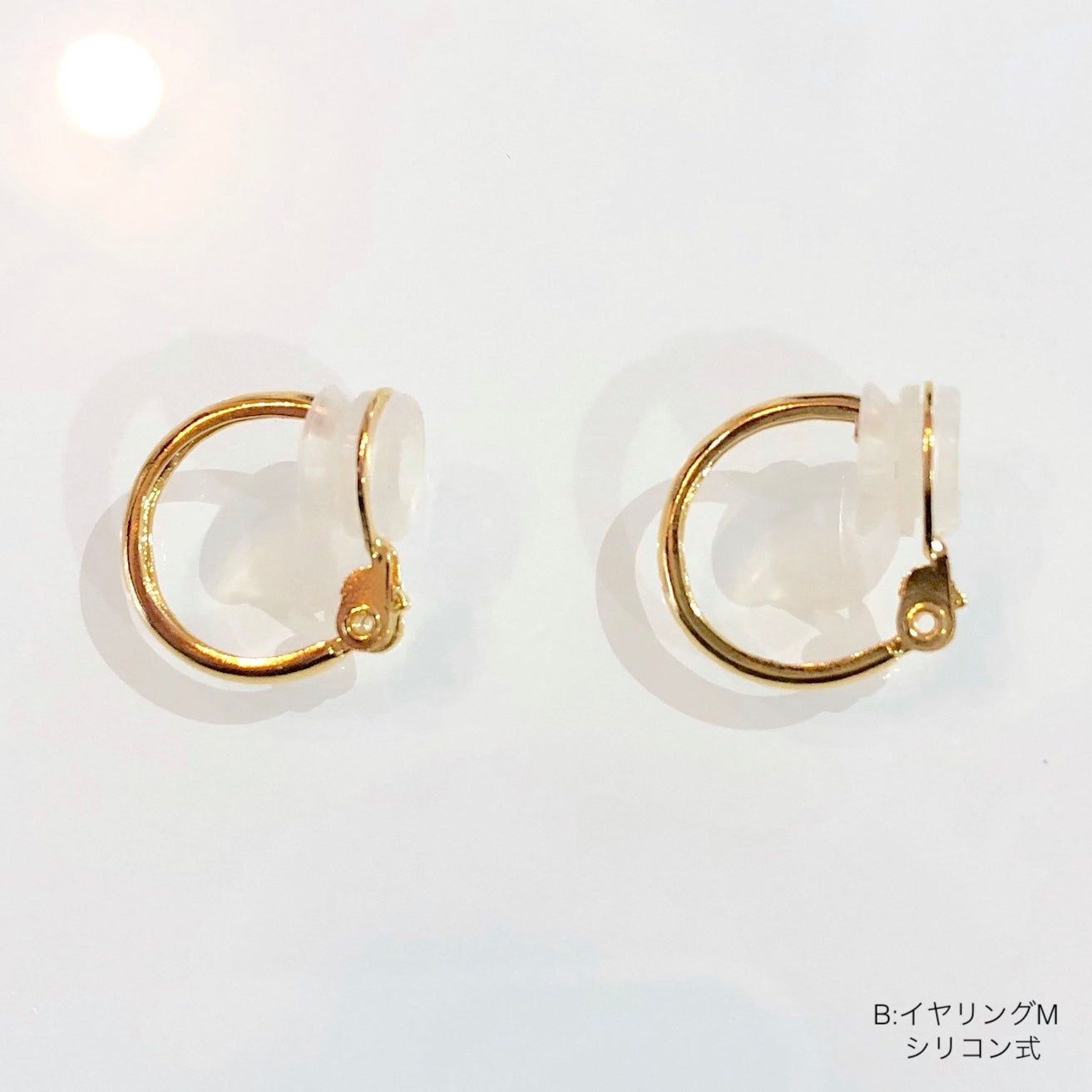 Hoop Clip-on Earrings/3Types