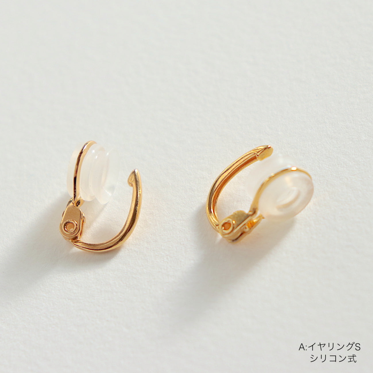 Hoop Clip-on Earrings/3Types