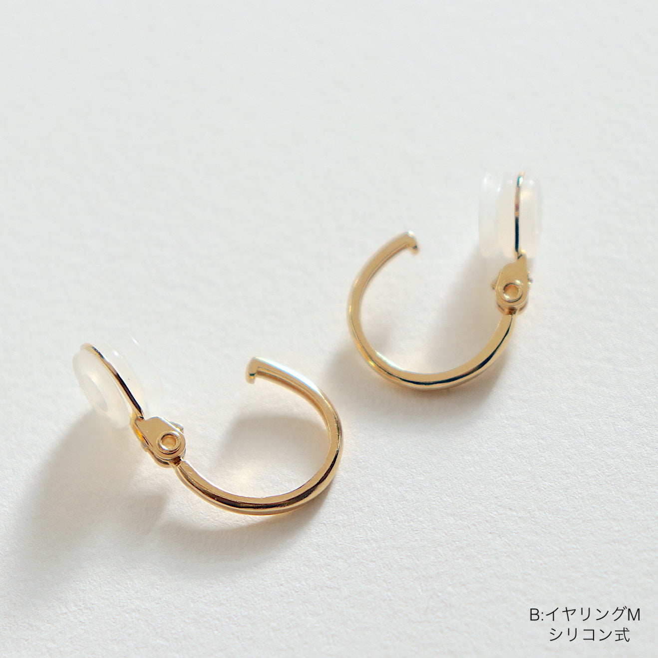 Hoop Clip-on Earrings/3Types