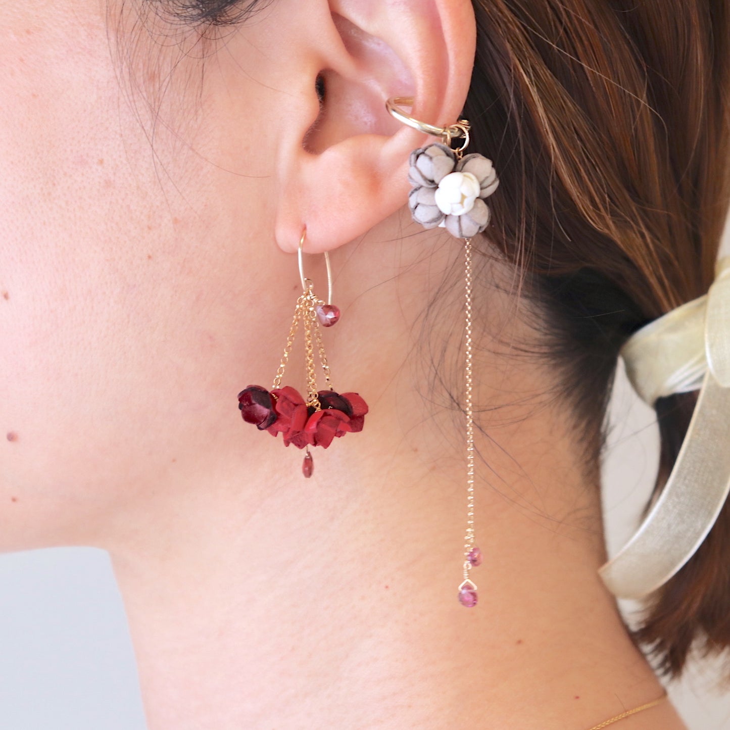 MAYU Pierced Earrings