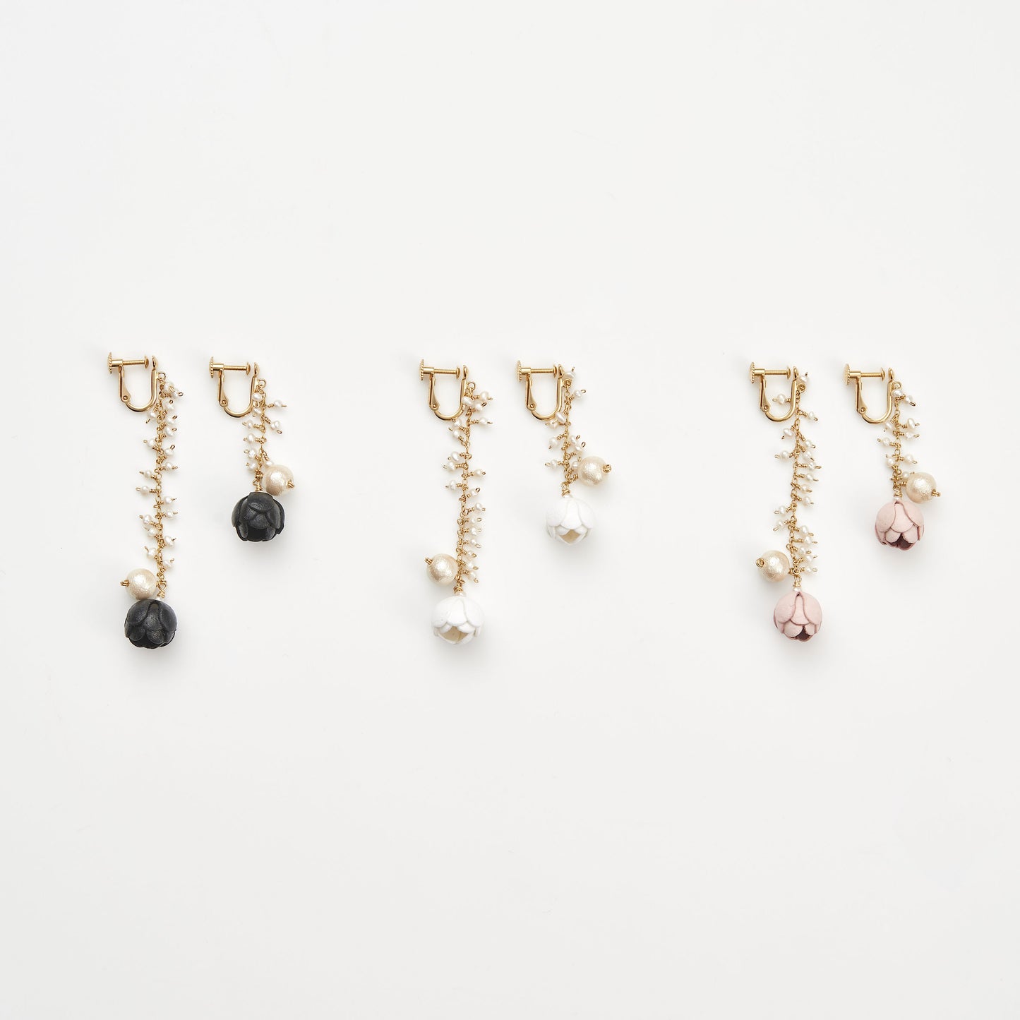 Tsurara Pierced Earrings/4 Colors