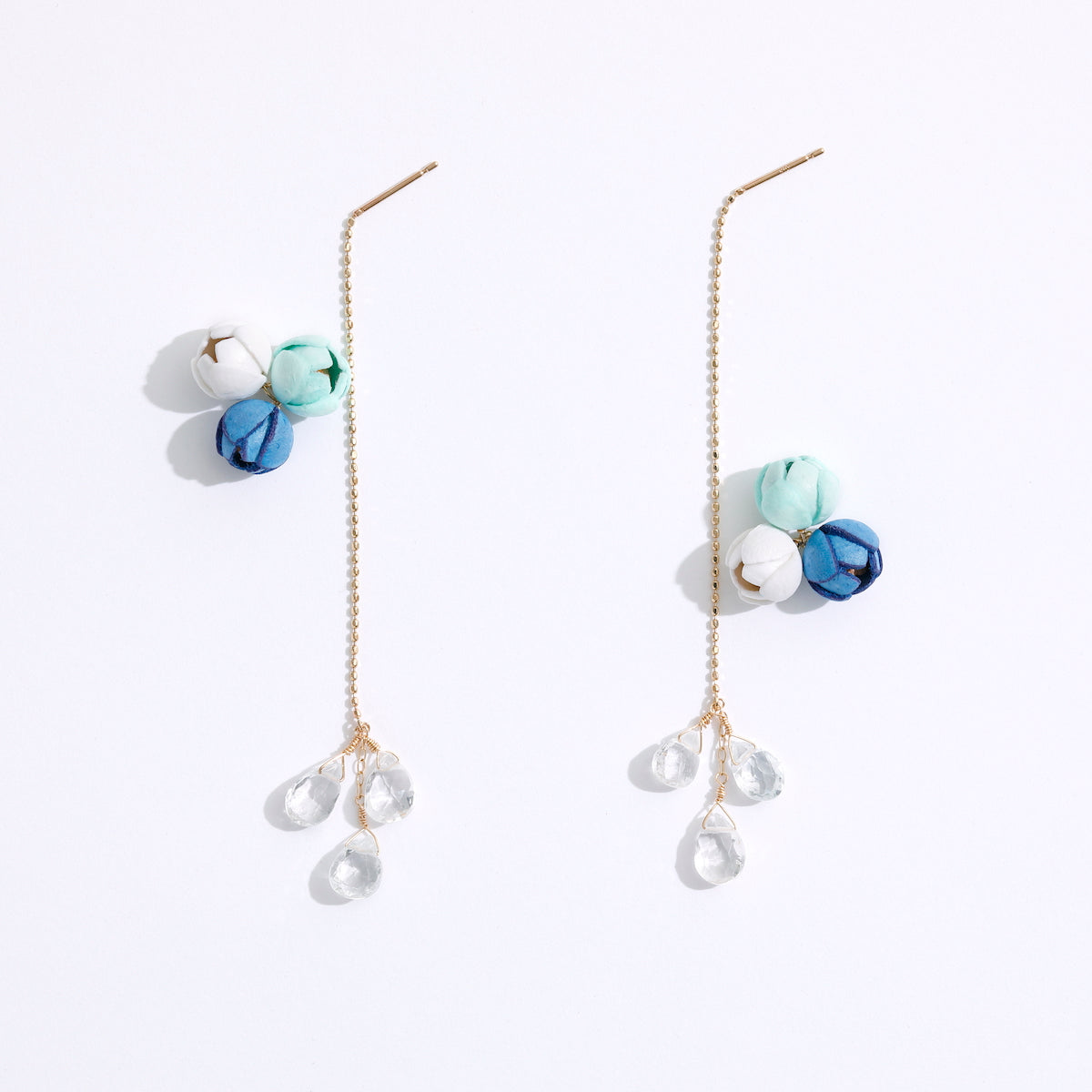 Marine Chain Pierced Earrings